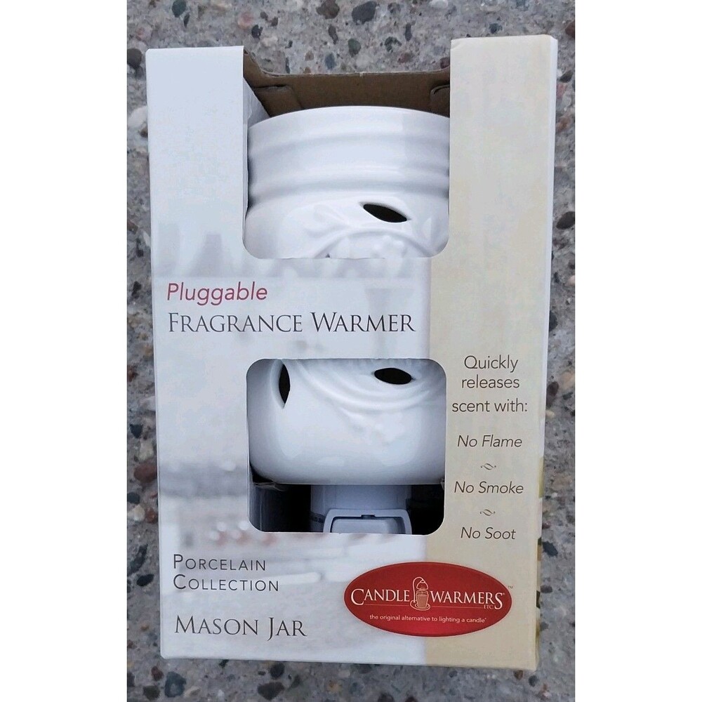 Ceramic Electric Wax Melt Oil Warmer Diffuser -Mason Jar Candle Warmers brand